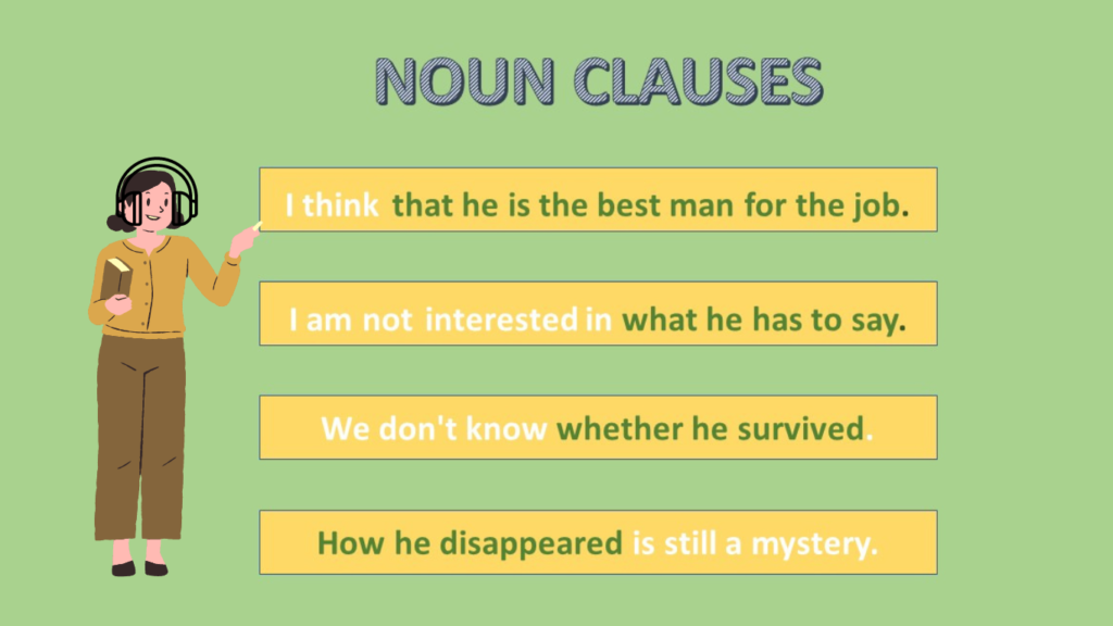 Understanding Noun Clauses: A Comprehensive Guide for WAEC, NECO, & GCE Exam Candidates