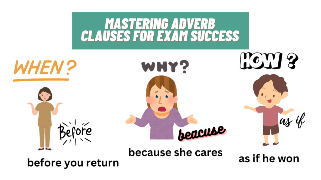 Mastering Adverb Clauses for Exam Success